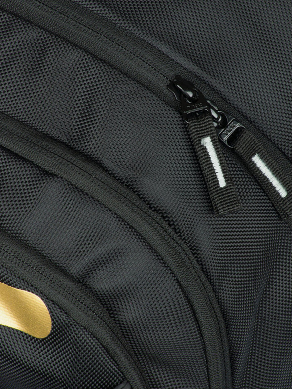 BAAGL  Černý školní set - batoh, penál a sáček Baagl Skate Gold