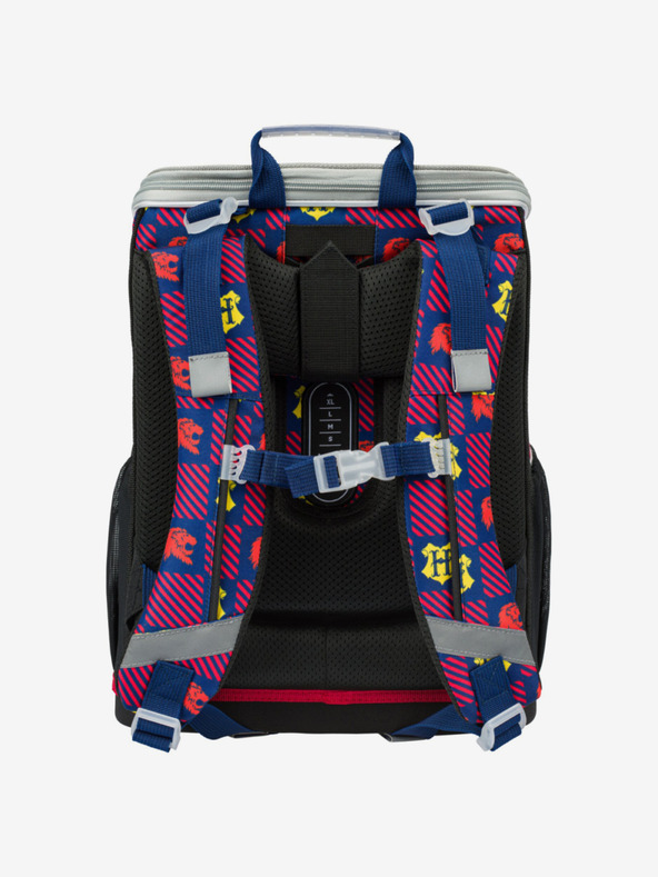 BAAGL  Červeno-modrá školní aktovka Zippy Harry Potter Nebelvír