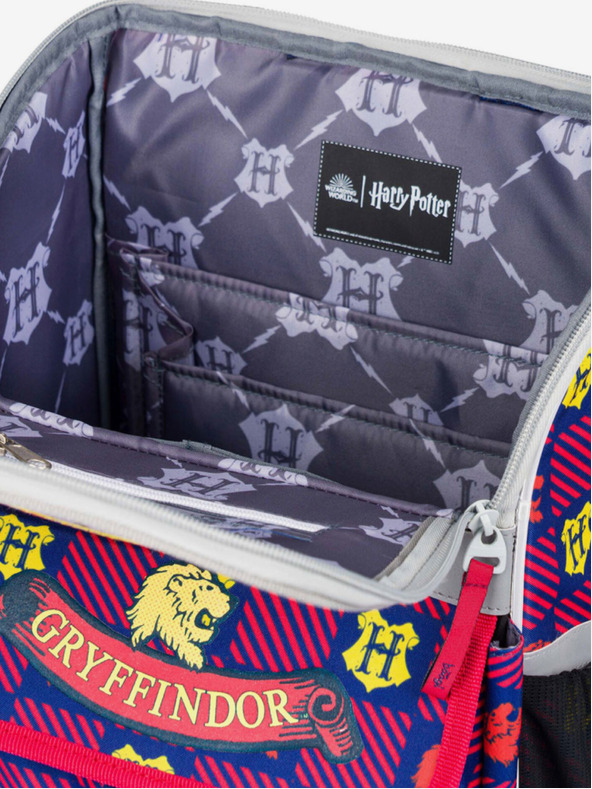 BAAGL  Červeno-modrá školní aktovka Zippy Harry Potter Nebelvír