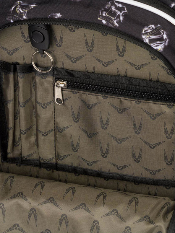 BAAGL  Černý školní batoh Baagl Core Harry Potter Bradavice