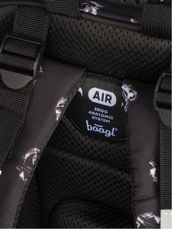 BAAGL  Černý školní batoh Baagl Core Harry Potter Bradavice