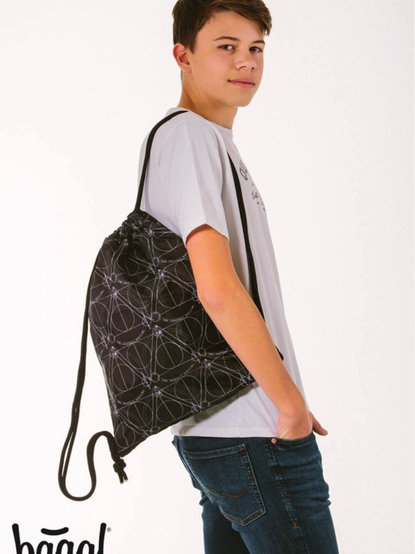 BAAGL  Černý vak Baagl Skate Harry Potter Relikvie Smrti