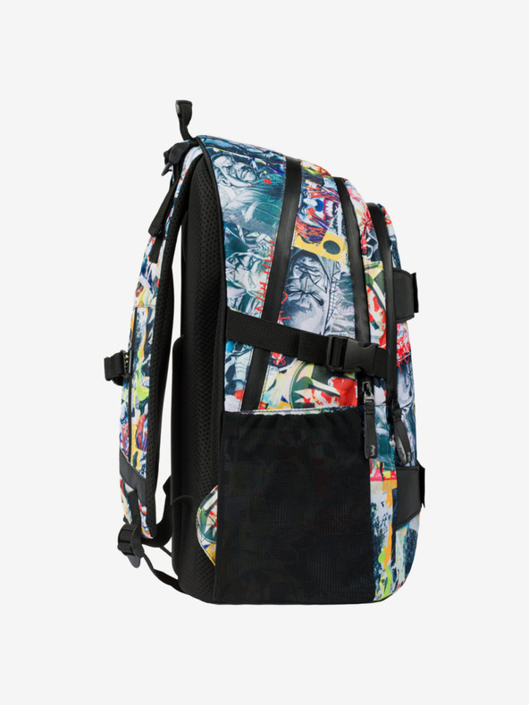 BAAGL  Černý školní batoh Baagl Skate Batman Komiks