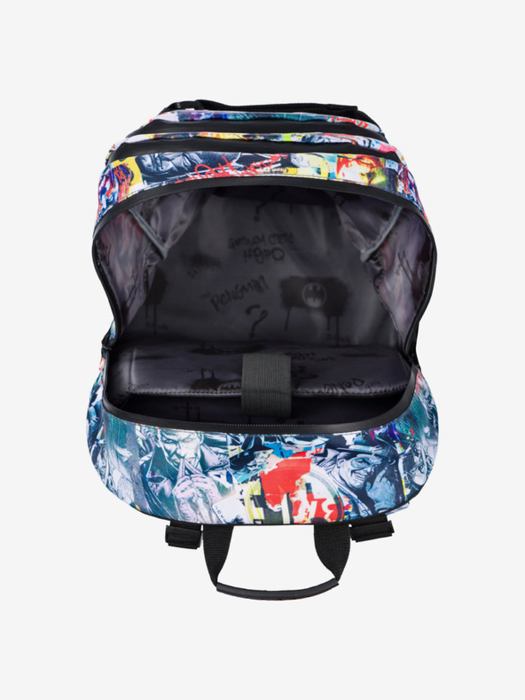 BAAGL  Černý školní batoh Baagl Skate Batman Komiks