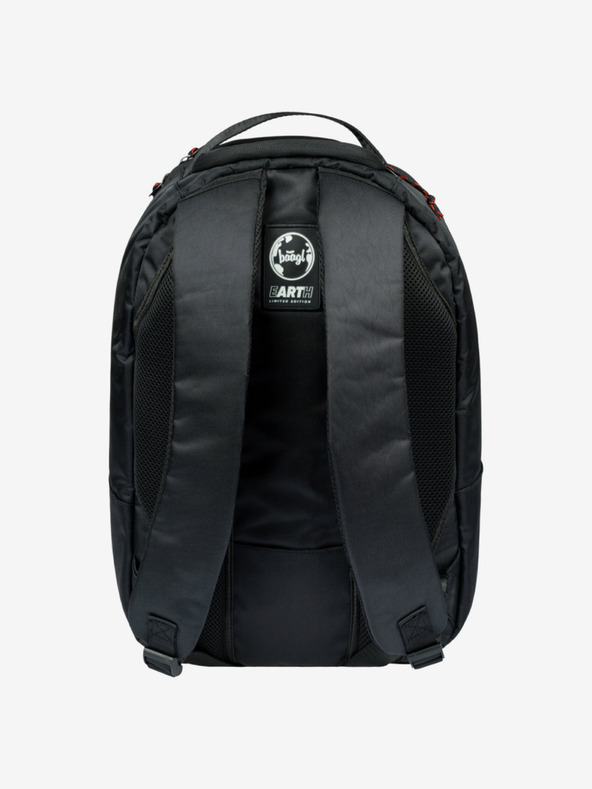 BAAGL  Černý batoh Baagl eARTh Batman Red