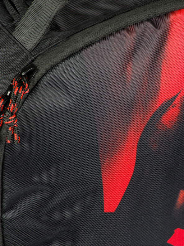 BAAGL  Černý batoh Baagl eARTh Batman Red