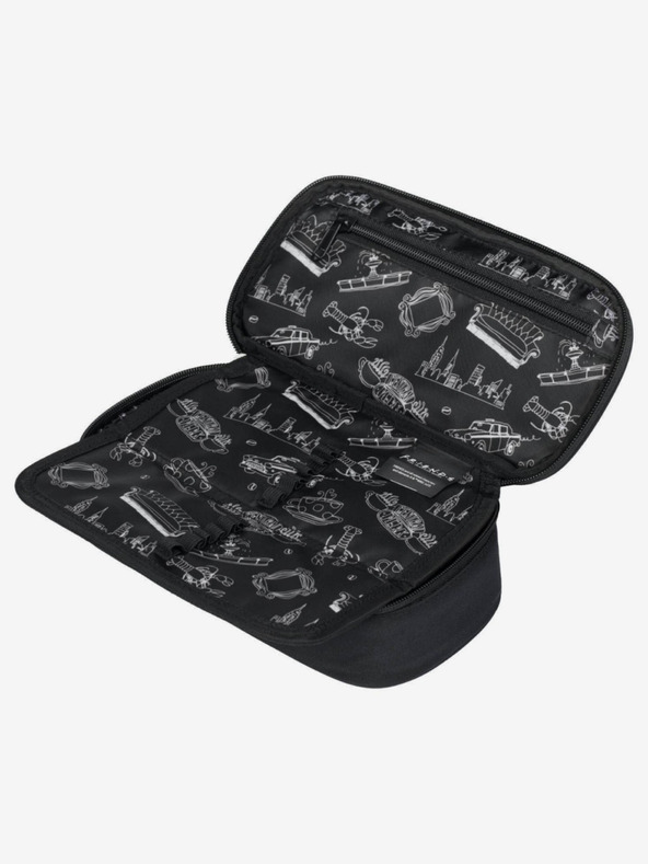 BAAGL  Černý školní penál etue Baagl Friends Central Perk