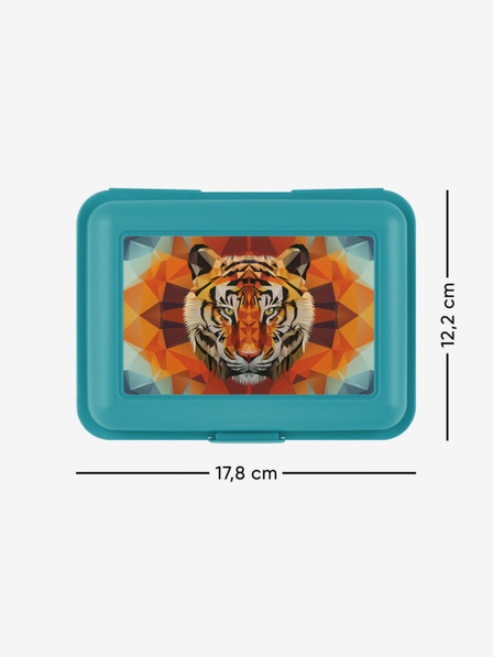 BAAGL  Modrý box na svačinu Baagl Tiger