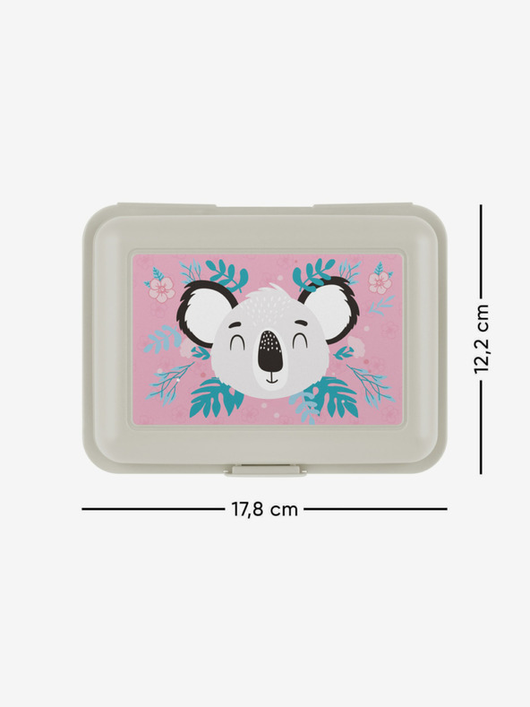 BAAGL  Béžový box na svačinu Baagl Baby Koala