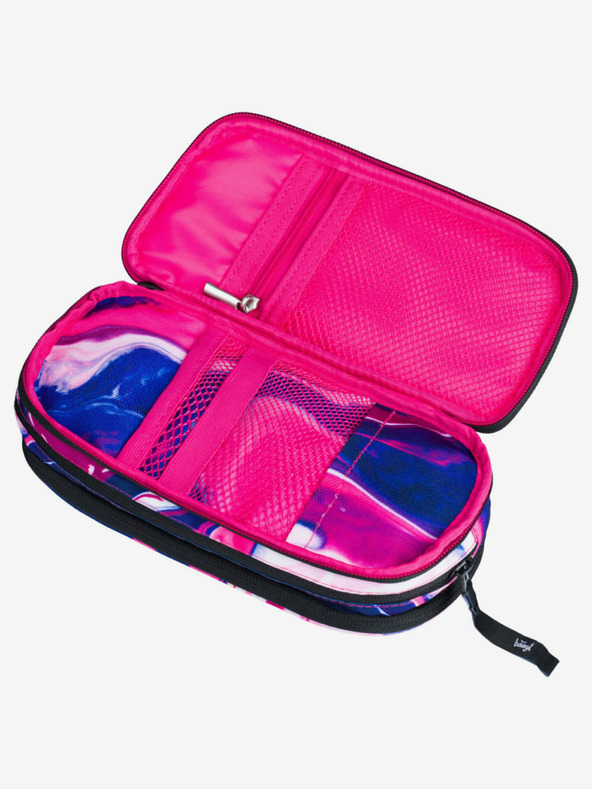 BAAGL  Fialový studentský penál etue Baagl Plum