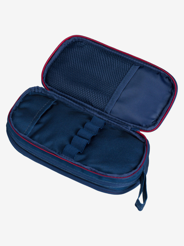 BAAGL  Tmavě modrý studentský penál etue Baagl Big Navy