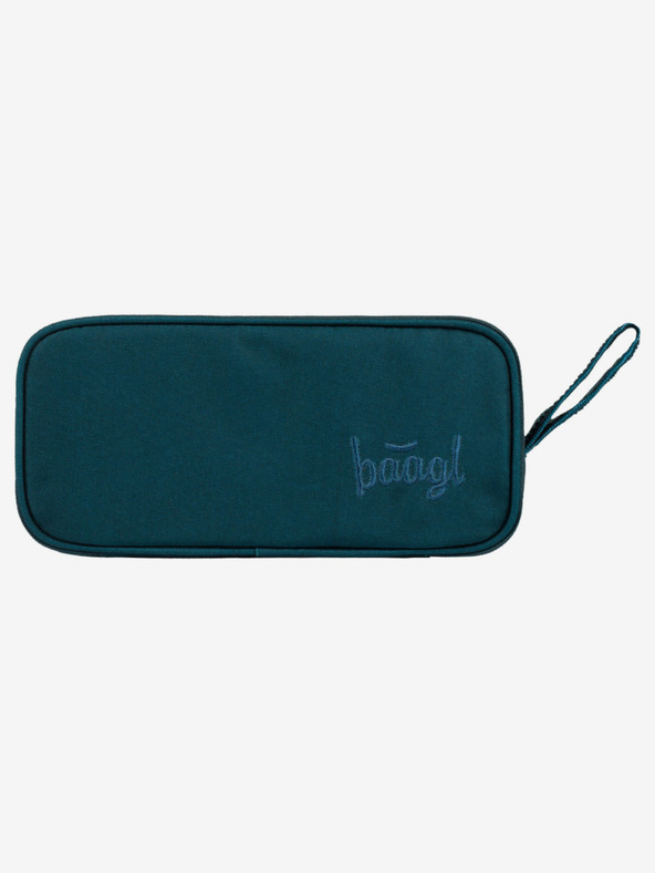 BAAGL  Modrý studentský penál etue Baagl Petrol