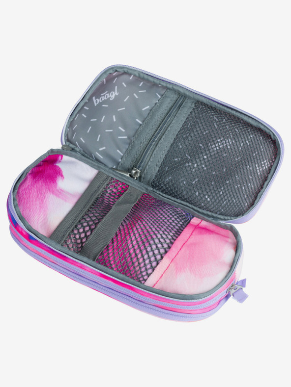 BAAGL  Růžový studentský penál etue Baagl Painting