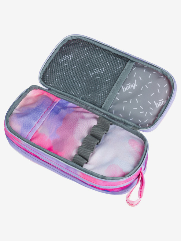 BAAGL  Růžový studentský penál etue Baagl Painting