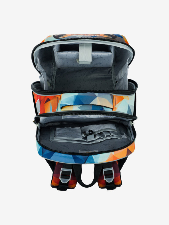 BAAGL  Oranžová školní aktovka Baagl Shelly Tiger