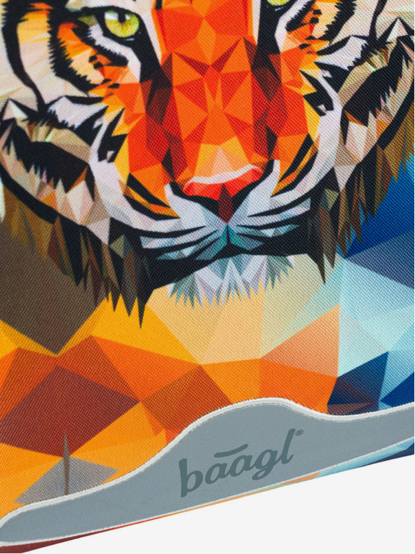 BAAGL  Oranžová školní aktovka Baagl Shelly Tiger
