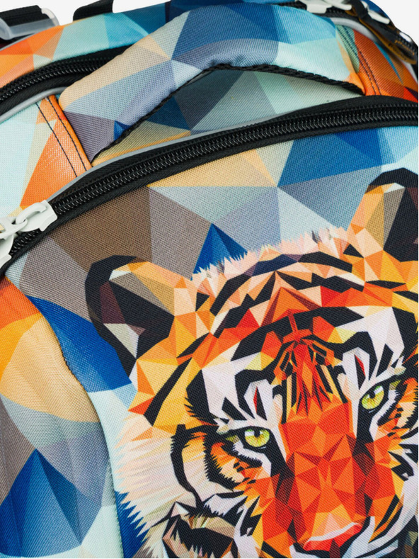 BAAGL  Oranžová školní aktovka Baagl Shelly Tiger