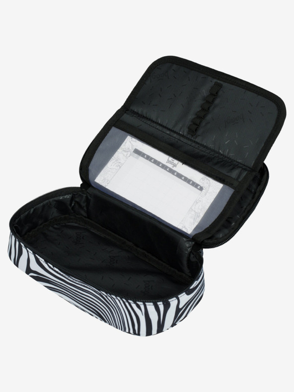 BAAGL  Černý školní penál etue Baagl Mixture