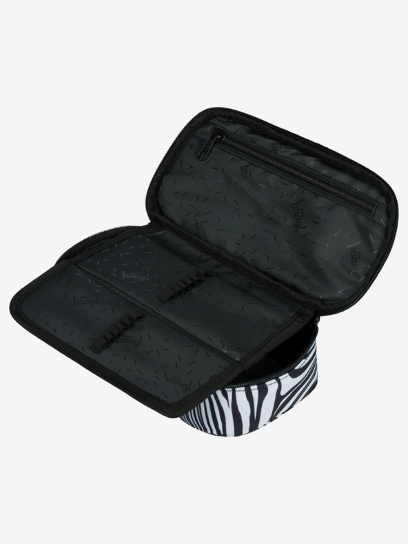 BAAGL  Černý školní penál etue Baagl Mixture