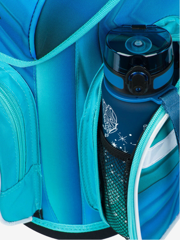 BAAGL  Modrá školní aktovka Ergo Baagl Butterfly