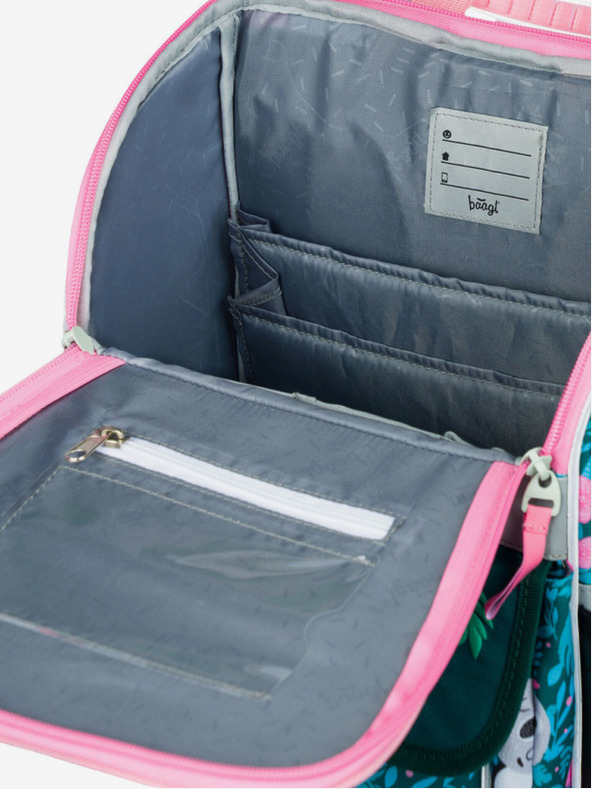 BAAGL  Zelená školní aktovka Zippy Baagl Baby Koala