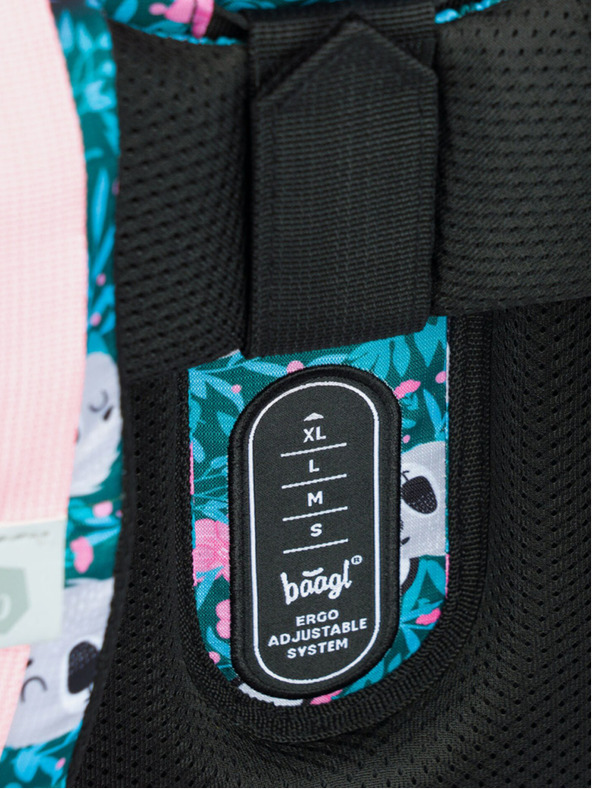 BAAGL  Zelená školní aktovka Zippy Baagl Baby Koala