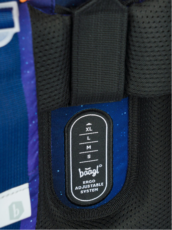 BAAGL  Modrý školní aktovka Zippy Baagl Planety