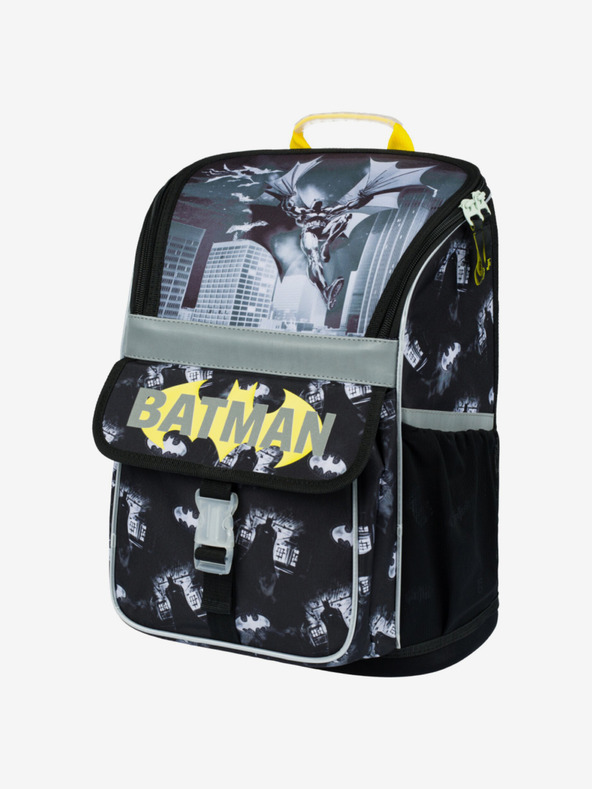 BAAGL  Černá školní aktovka Zippy Baagl Batman Darky City