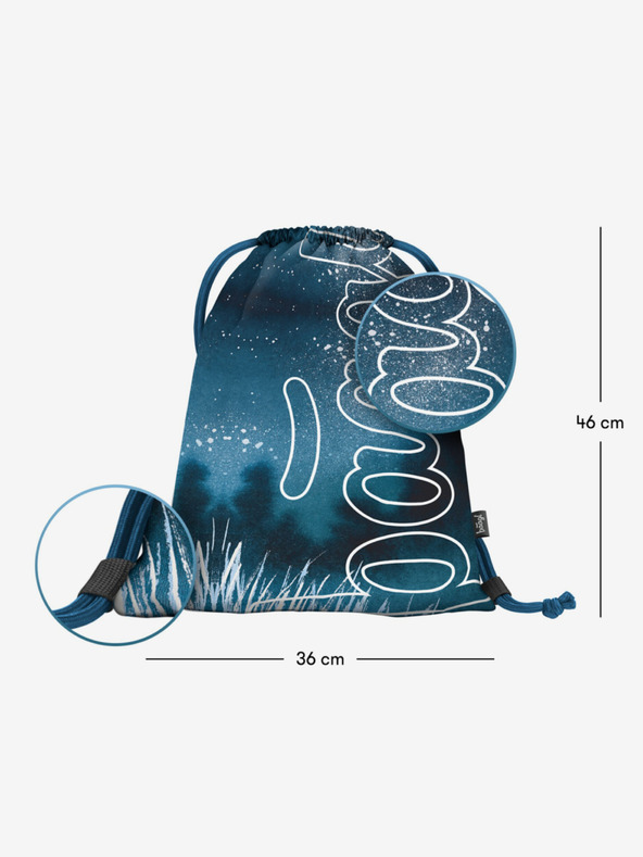 BAAGL  Modrý vak Baagl Skate Steel