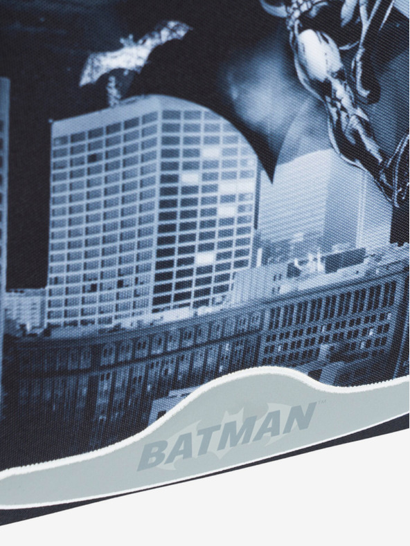 BAAGL  Černý školní set - aktovka, penál, sáček Baagl Shelly Batman Dark City