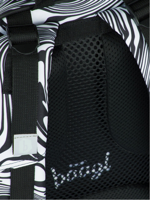 BAAGL  Černý školní set -  batoh, penál, sáček Baagl Core Mixture