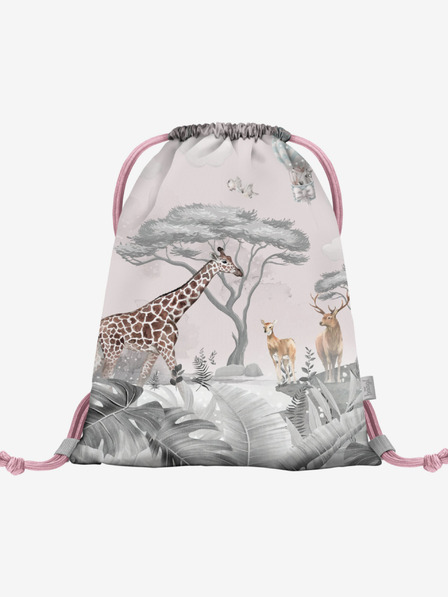 BAAGL  Růžový vak Baagl Safari