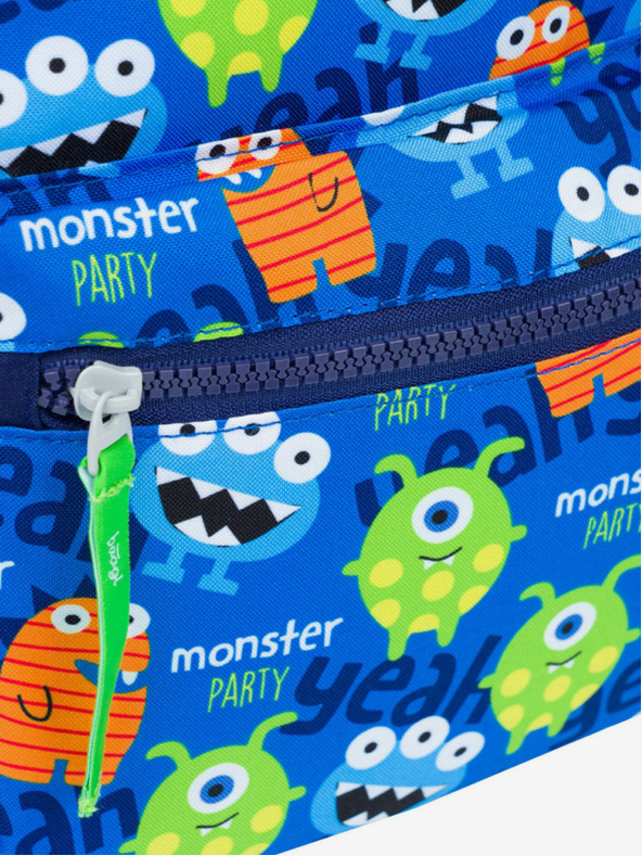 BAAGL  Modrý předškolní batoh Baagl Monsters