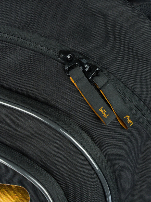 BAAGL  Černý školní set Core - batoh, penál, sáček Baagl Metallic Bronze