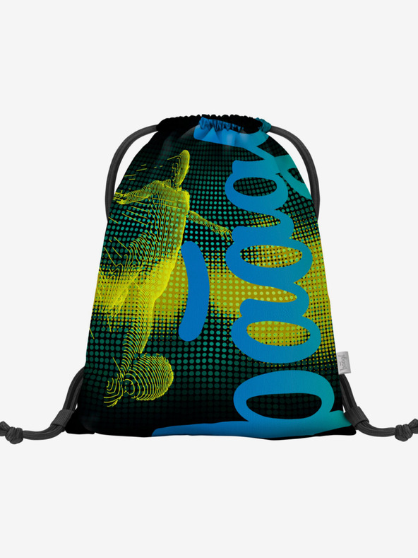 BAAGL  Zelený školní set Core - batoh, penál, sáček Baagl Fotbalový hráč