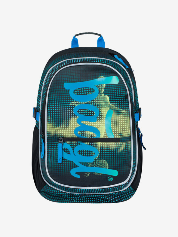 BAAGL  Zelený školní set Core - batoh, penál, sáček Baagl Fotbalový hráč