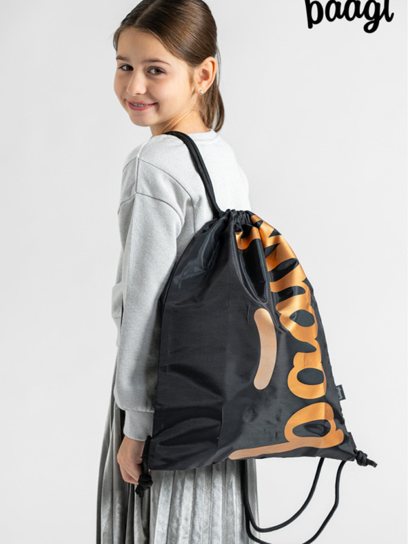 BAAGL  Černý vak  Baagl Metallic Bronze