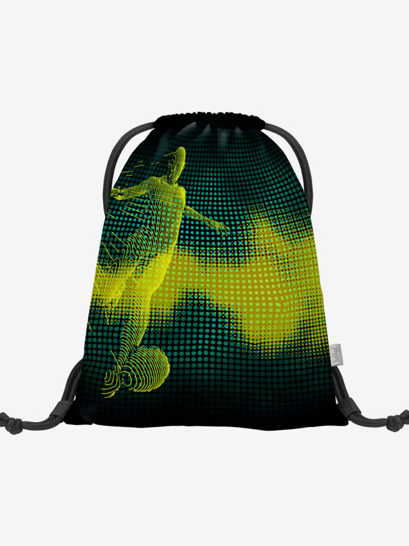 BAAGL  Zelený vak Baagl Fotbalový hráč