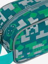 BAAGL  Zelený penál Baagl Minecraft Silver Creeper