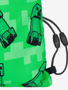 BAAGL  Zelený vak Baagl Minecraft  Creeper