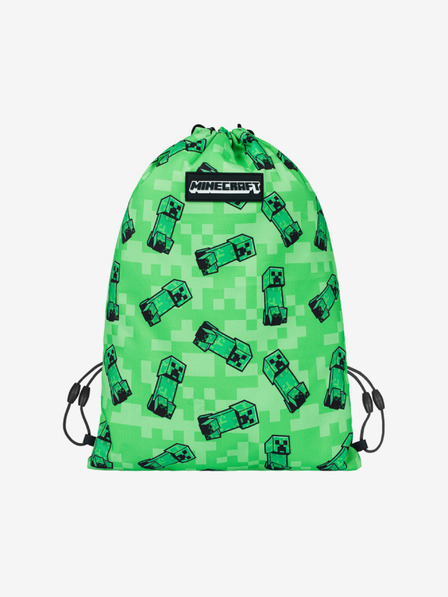 BAAGL  Zelený školní set - penál, sáček Baagl Minecraft 2 Creeper