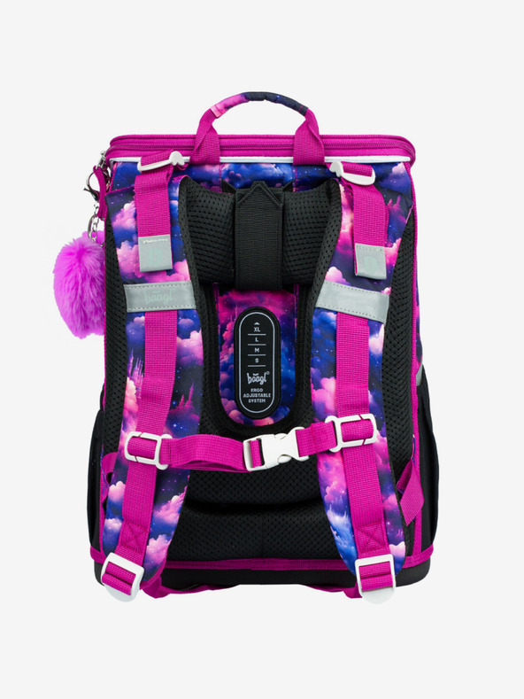 BAAGL  Fialová školní aktovka Zippy Baagl Jednorožec Království