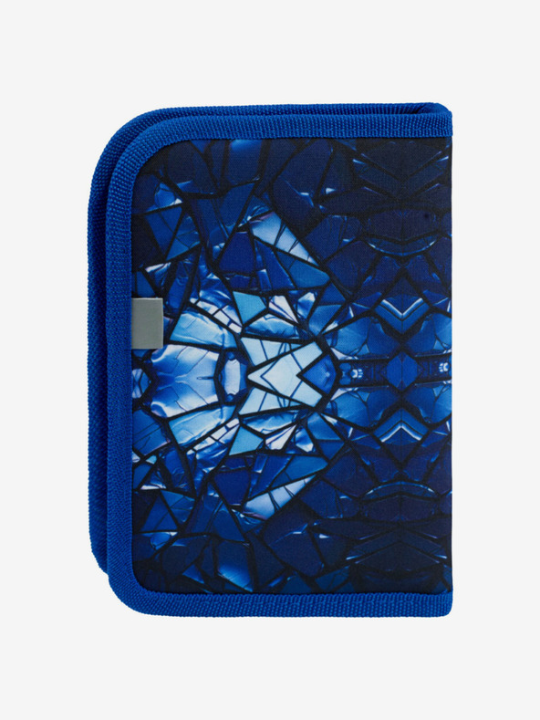 BAAGL  Modrý školní penál jednopatrový Baagl Roboti