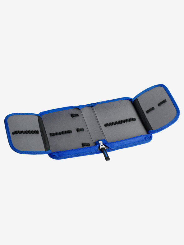 BAAGL  Modrý školní penál jednopatrový Baagl Roboti