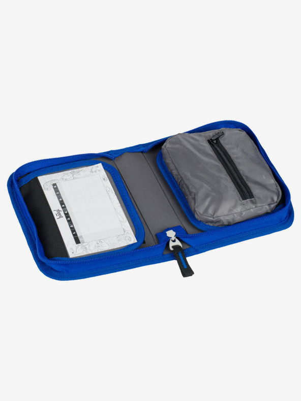 BAAGL  Modrý školní penál jednopatrový Baagl Roboti