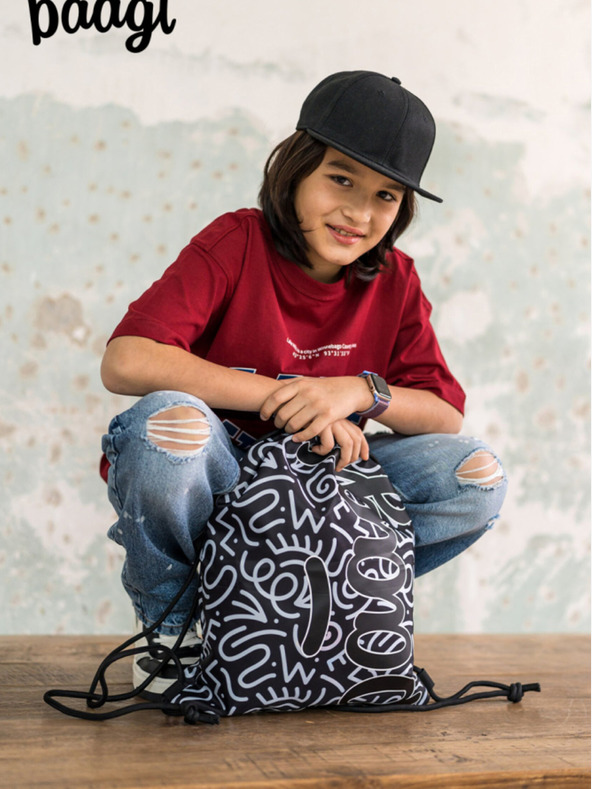 BAAGL  Černý vak Baagl Element