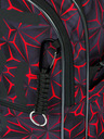 BAAGL  Černý školní batoh Baagl Core Red Polygon