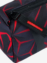 BAAGL  Černé studentské pouzdro Baagl Red Polygon