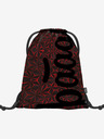 BAAGL  Černý školní set - batoh, penál, sáček Baagl Core Red Polygon