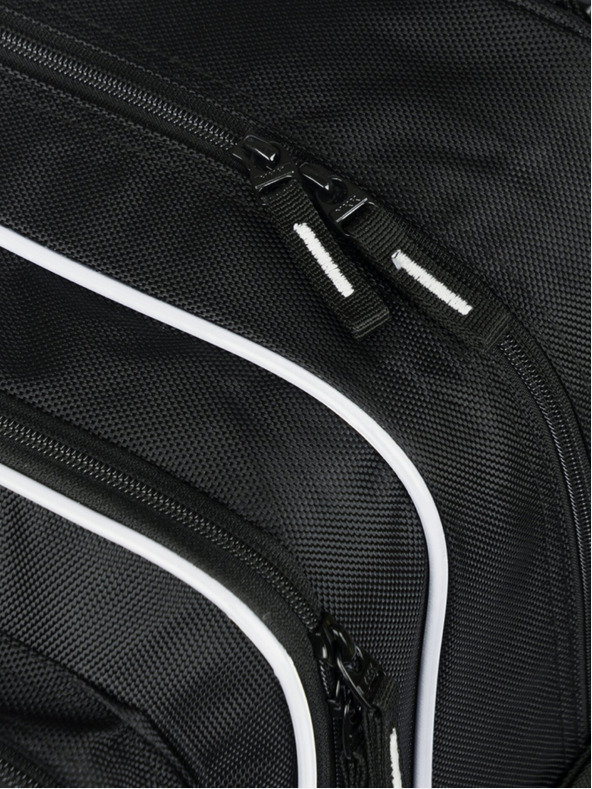 BAAGL  Černý školní set batoh, penál a sáček Baagl Cubic Goal